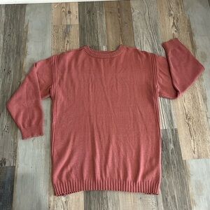 Nine 1 Eight Blush Pink Pullover Sweater Long Sleeve size 3x